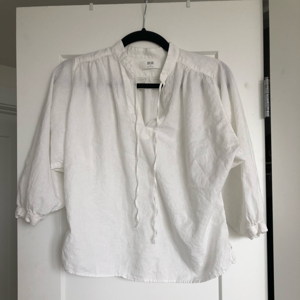 Uniqlo Linen Blend Shirt